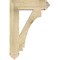 Ekena Millwork Imperial Arts & Crafts Rough Sawn Bracket, Douglas Fir, 6"W x 26"D x 38"H BKT06X26X38IMP03RDF - alternate 3